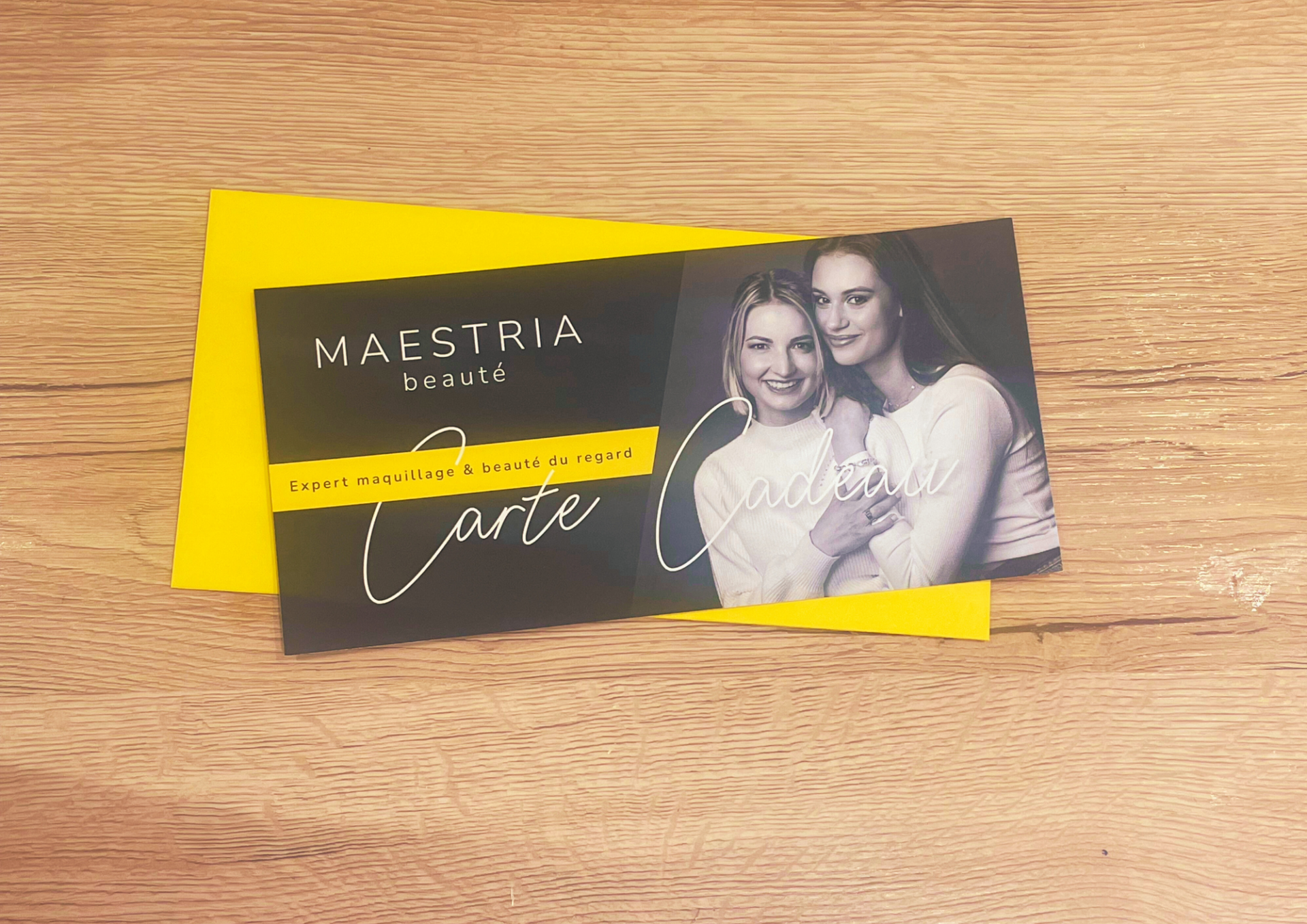 Les cartes cadeaux Maestria Beauté